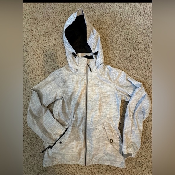 Pulse Winter Ski Jacket Women XS Waterproof Windproof Vented Hooded Gray - Picture 1 of 9